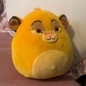 Disney Yellow Lion Stuffed Animal